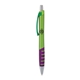 a lime body & green clip & purple grip apex mix or match ballpoint pen