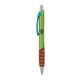 a lime body & light blue clip & orange grip apex mix or match ballpoint pen