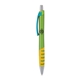 a lime body & light blue clip & yellow grip apex mix or match ballpoint pen