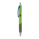 a lime body & blue clip & charcoal grip apex mix or match ballpoint pen