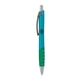 a light blue body & charcoal clip & green grip apex mix or match ballpoint pen
