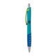 a light blue body & lime clip & blue grip apex mix or match ballpoint pen