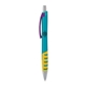 a light blue body & purple clip & yellow grip apex mix or match ballpoint pen