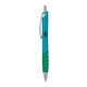 a light blue body & silver clip & green grip apex mix or match ballpoint pen