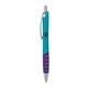a light blue body & silver clip & purple grip apex mix or match ballpoint pen