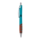 a light blue body & silver clip & orange grip apex mix or match ballpoint pen