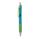 a light blue body & yellow clip & lime grip apex mix or match ballpoint pen