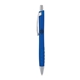 a blue body & chrome clip & blue grip apex mix or match ballpoint pen