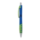 a blue body & lime clip & lime grip apex mix or match ballpoint pen