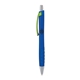 a blue body & lime clip & blue grip apex mix or match ballpoint pen