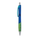 a blue body & light blue clip & lime grip apex mix or match ballpoint pen