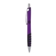 a purple body & chrome clip & black grip apex mix or match ballpoint pen