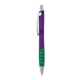 a purple body & chrome clip & green grip apex mix or match ballpoint pen