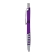 a purple body & chrome clip & silver grip apex mix or match ballpoint pen