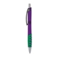 a purple body & charcoal clip & green grip apex mix or match ballpoint pen