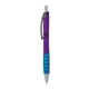 a purple body & charcoal clip & light blue grip apex mix or match ballpoint pen