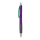 a purple body & green clip & charcoal grip apex mix or match ballpoint pen