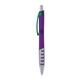 a purple body & green clip & silver grip apex mix or match ballpoint pen