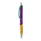 a purple body & green clip & yellow grip apex mix or match ballpoint pen