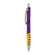 a purple body & lime clip & yellow grip apex mix or match ballpoint pen
