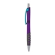 a purple body & light blue clip & charcoal grip apex mix or match ballpoint pen