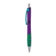 a purple body & light blue clip & green grip apex mix or match ballpoint pen
