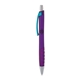 a purple body & light blue clip & purple grip apex mix or match ballpoint pen
