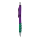 a purple body & purple clip & green grip apex mix or match ballpoint pen