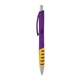 a purple body & purple clip & yellow grip apex mix or match ballpoint pen