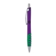 a purple body & silver clip & green grip apex mix or match ballpoint pen