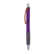 a purple body & orange clip & charcoal grip apex mix or match ballpoint pen