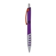 a purple body & orange clip & silver grip apex mix or match ballpoint pen