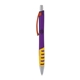 a purple body & orange clip & yellow grip apex mix or match ballpoint pen