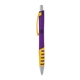 a purple body & yellow clip & yellow grip apex mix or match ballpoint pen