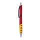 a red body & black clip & yellow grip apex mix or match ballpoint pen