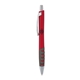 a red body & chrome clip & charcoal grip apex mix or match ballpoint pen