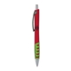 a red body & charcoal clip & lime grip apex mix or match ballpoint pen