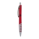 a red body & charcoal clip & silver grip apex mix or match ballpoint pen