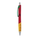 a red body & green clip & yellow grip apex mix or match ballpoint pen