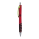 a red body & lime clip & black grip apex mix or match ballpoint pen