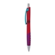 a red body & light blue clip & purple grip apex mix or match ballpoint pen