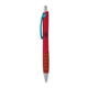 a red body & light blue clip & orange grip apex mix or match ballpoint pen