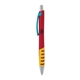a red body & light blue clip & yellow grip apex mix or match ballpoint pen