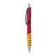 a red body & blue clip & yellow grip apex mix or match ballpoint pen