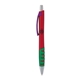 a red body & purple clip & green grip apex mix or match ballpoint pen