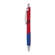 a red body & silver clip & blue grip apex mix or match ballpoint pen