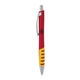 a red body & silver clip & yellow grip apex mix or match ballpoint pen