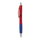 a red body & orange clip & blue grip apex mix or match ballpoint pen