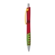 a red body & yellow clip & lime grip apex mix or match ballpoint pen