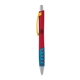 a red body & yellow clip & light blue grip apex mix or match ballpoint pen